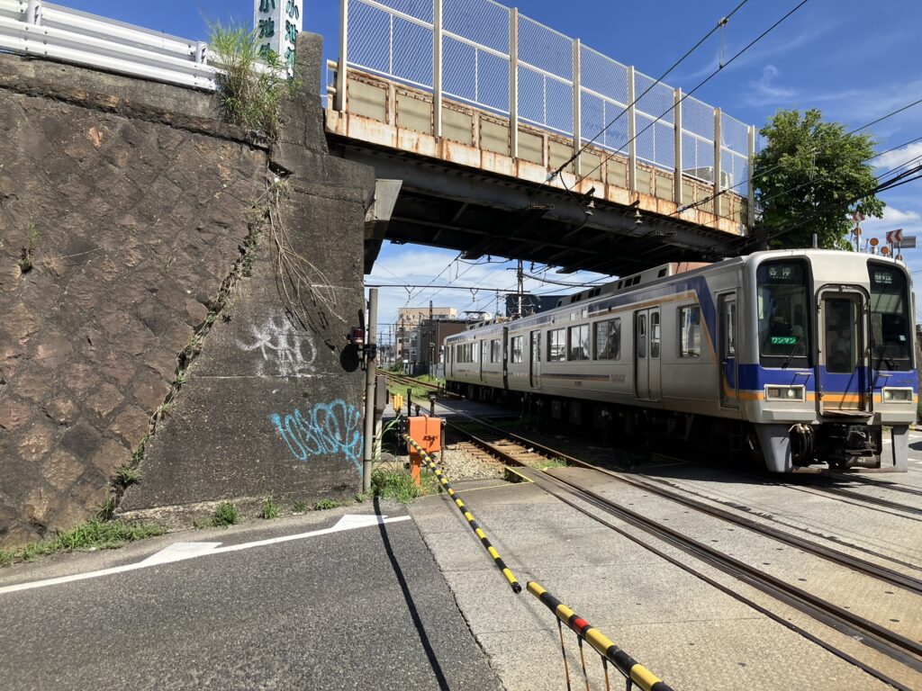 南海汐見橋線　撮影地
